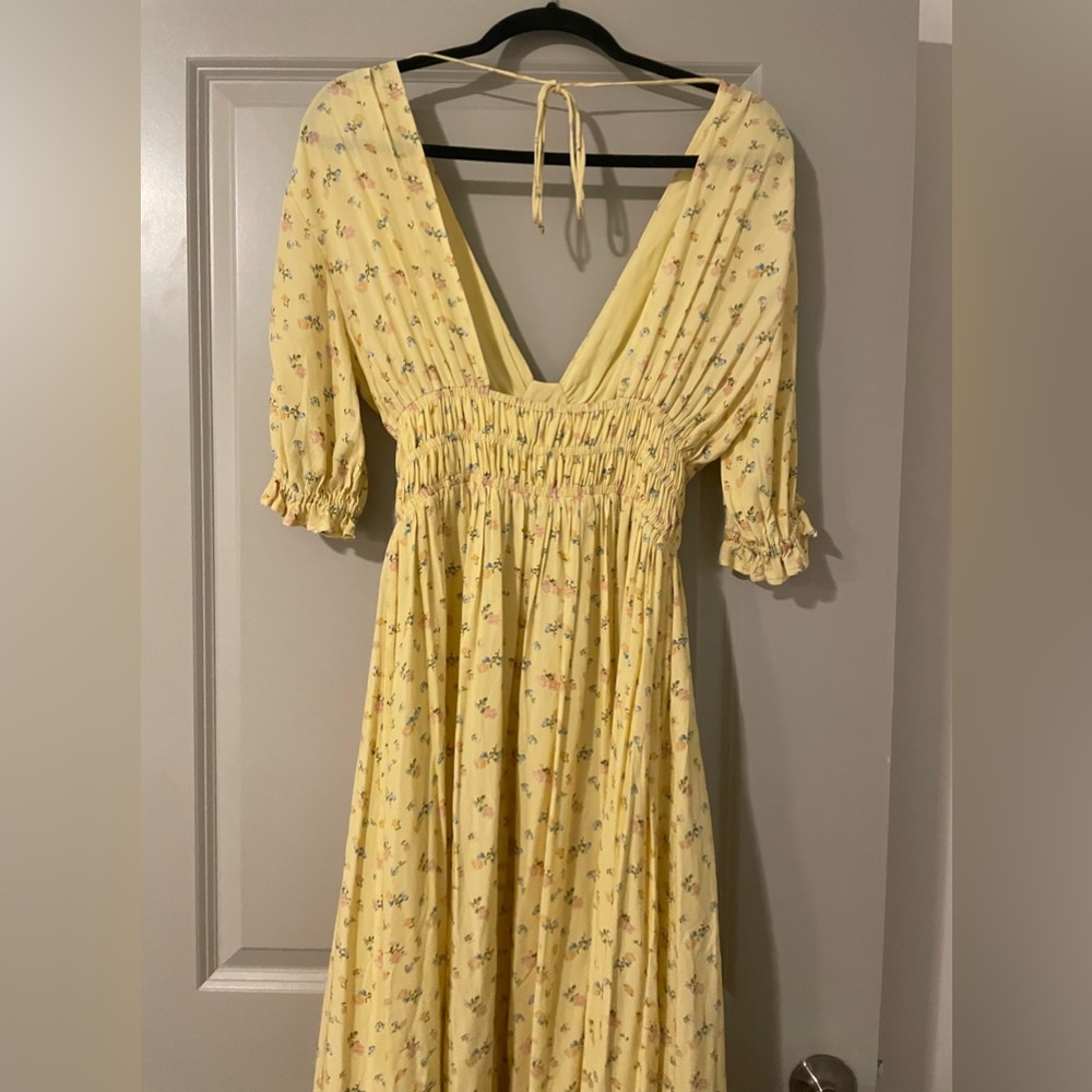NEW spell ditsy lemonade dress - Picture 9 of 14